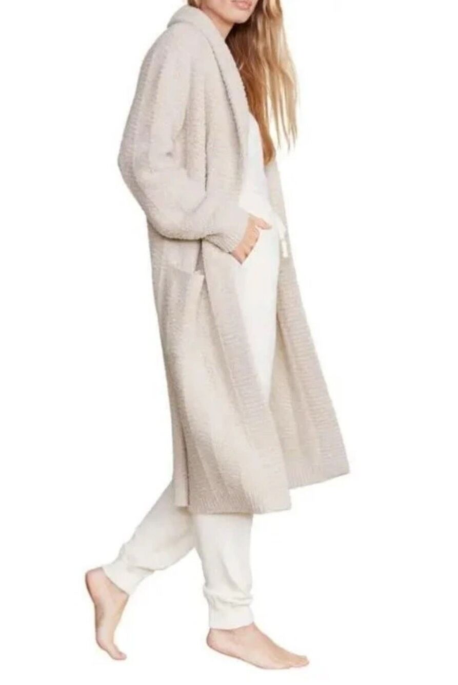 Barefoot Dreams $220 CozyChic Lite Chenile long Duster robe XL New - Picture 2 of 10